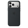 Силиконовый чехол для iPhone 17 Pro Max с MagSafe - Черный (Black)