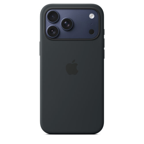 Силиконовый чехол для iPhone 17 Pro Max с MagSafe - Черный (Black)
