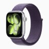 Apple Watch Series 11 42mm, Silver Aluminum Case with Sport Loop - Purple Fog
