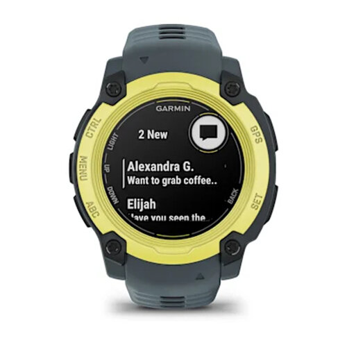 Умные часы Garmin Instinct E 40mm, Electric Lime, Twilight Band