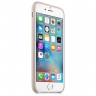 Чехол кожаный для iPhone 6s Бежевый