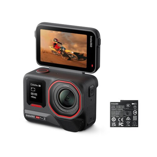 Экшн-камера Insta360 Ace Pro 2 Midnight Black Single Battery