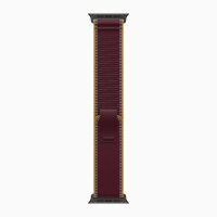 Ремешок для Apple Watch Ultra 49mm Trail Loop Black Titanium (M/L) - Burgundy (Бордовый)