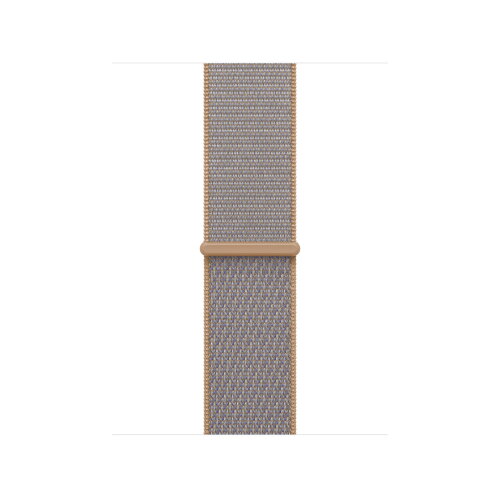 Apple Watch Series 12 46mm, Black Aluminum Case with Sport Loop - Chambray Blue