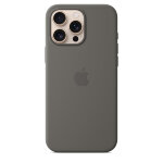 Силиконовый чехол для iPhone 16 Pro Max с MagSafe - Stone Gray (Серый)