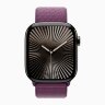Apple Watch Series 10 46mm, Slate Titanium Case with Sport Loop - Plum