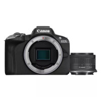 Canon EOS R50 Mirrorless Camera, Black + RF-S 18-45mm F4.5-6.3 IS STM Lens