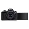 Canon EOS R50 Mirrorless Camera, Black + RF-S 18-45mm F4.5-6.3 IS STM Lens