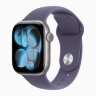 Apple Watch Series 11 46mm, Space Gray Aluminum Case with Sport Band - Purple Fog