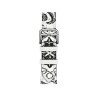 Ремешок Hermes для Apple Watch 42mm Single Tour Animaux Bandana - Белый (Blanc)