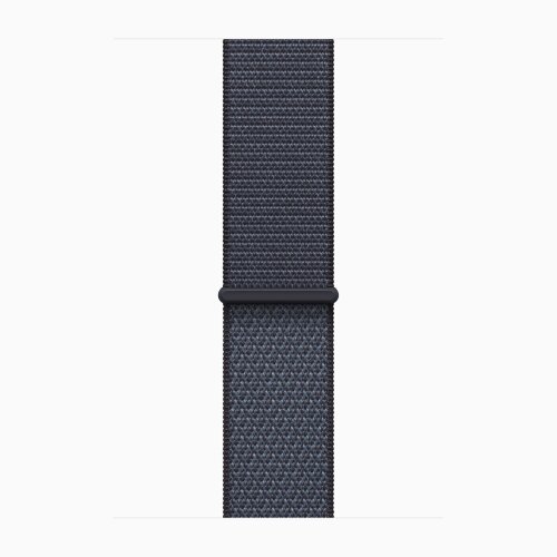 Apple Watch SE 3 40mm, Midnight Aluminum Case with Sport Loop - Anchor Blue