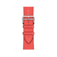 Ремешок Hermès Single Tour из кожи Swift 41mm для Apple Watch - Розовый