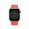 Ремешок Hermès Single Tour из кожи Swift 41mm для Apple Watch - Розовый (Rose Texas)