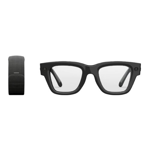 Ray-Ban Meta Display Shiny Black Standard, Neural Band size 1