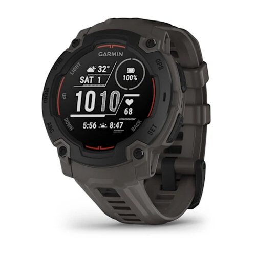 Умные часы Garmin Instinct E 45mm, Black, Charcoal Band