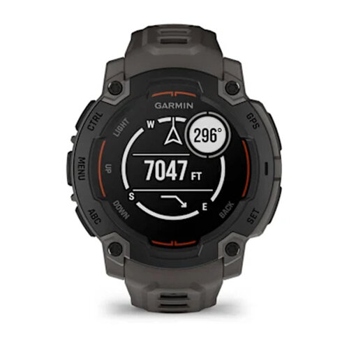 Умные часы Garmin Instinct E 45mm, Black, Charcoal Band