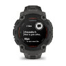 Умные часы Garmin Instinct E 45mm, Black, Charcoal Band