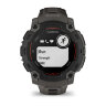 Умные часы Garmin Instinct E 45mm, Black, Charcoal Band