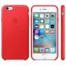 Чехол кожаный для iPhone 6s Красный