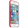 Чехол кожаный для iPhone 6s Красный
