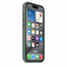 Силиконовый чехол для iPhone 15 Pro с MagSafe - Кипарис (Cypress)