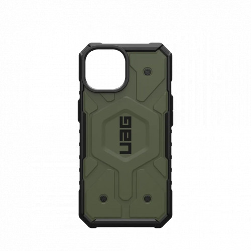 Защитный чехол Uag Pathfinder для iPhone 15 с MagSafe - Оливковый (Olive Drab)