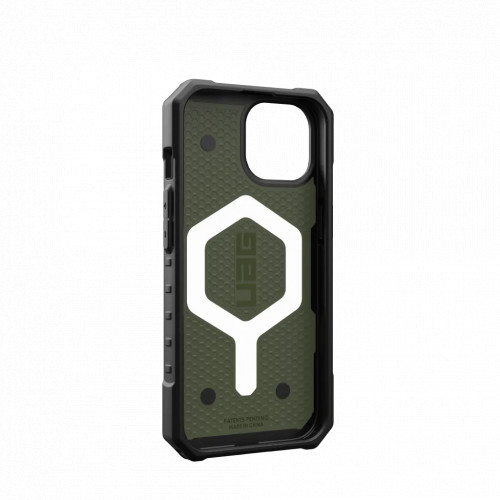 Защитный чехол Uag Pathfinder для iPhone 15 с MagSafe - Оливковый (Olive Drab)