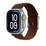 Ремешок Hermès для Apple Watch Ultra 49mm En Mer — бордовый (Bordeaux)