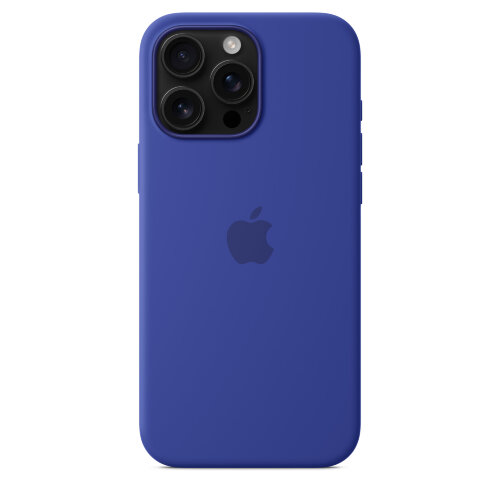 Силиконовый чехол для iPhone 16 Pro Max с MagSafe - Ultramarine (Голубой)
