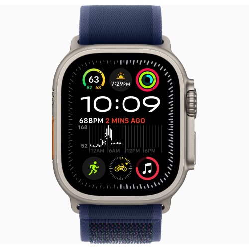 Ремешок для Apple Watch Ultra 49mm Trail Loop Titanium (S/M) - Blue (Синий)