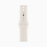 Apple Watch Series 11 46mm, Space Gray Aluminum Case with Sport Band - Starlight