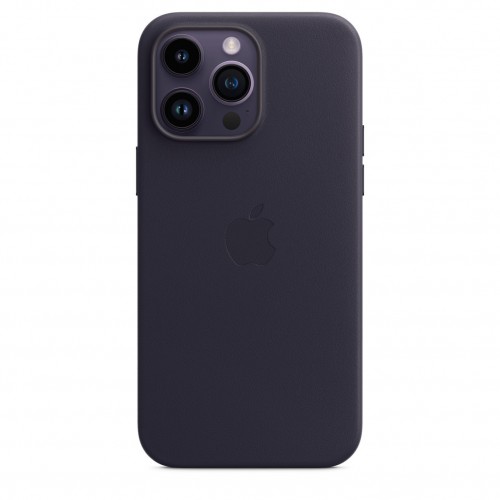 Кожаный чехол для iPhone 14 Pro с MagSafe - Чернильный