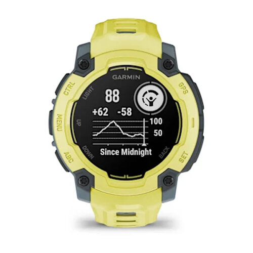 Умные часы Garmin Instinct E 45mm, Electric Lime, Electric Lime Band