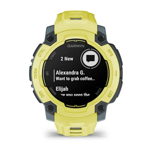 Умные часы Garmin Instinct E 45mm, Electric Lime, Electric Lime Band