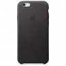 Чехол кожаный для iPhone 6s Черный