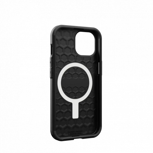 Защитный чехол Uag Civilian для iPhone 15 с MagSafe - Черный (Black)