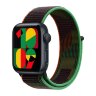 Apple Watch SE (2023) 44mm, Midnight Aluminum Case with Sport Loop - Black Unity