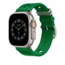 Ремешок Hermès для Apple Watch Ultra 49mm Scub’H Diving — ярко-зеленый (Vert Vertigo)