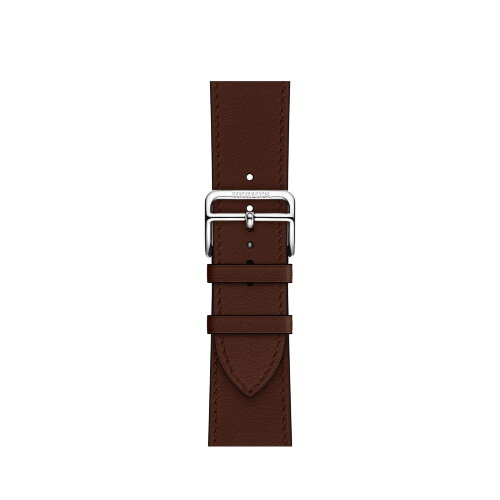 Ремешок Hermes для Apple Watch 42mm Single Tour — землисто-коричневый (Terre)