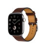 Ремешок Hermes для Apple Watch 42mm Single Tour — землисто-коричневый (Terre)