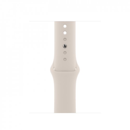 Apple Watch SE (2022) 40mm, Midnight Aluminum Case with Sport Band - Starlight