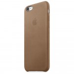 Чехол кожаный для iPhone 6s Коричневый