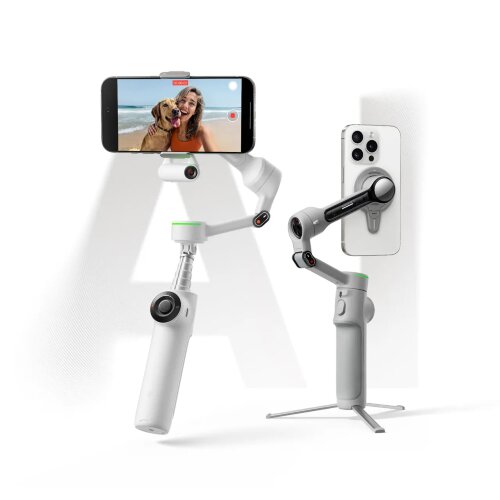 Стабилизатор (гимбал) для смартфона Insta360 Flow 2 Pro Stone Gray