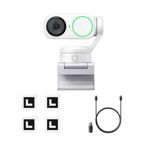 Веб-камера Insta360 Link 2 Arctic White Standard Bundle