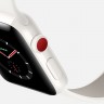 White Ceramic Case with Soft White/Pebble Sport Band