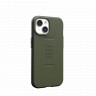Защитный чехол Uag Civilian для iPhone 15 с MagSafe - Оливковый (Olive Drab)