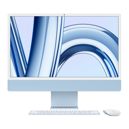 Apple iMac 24 inch (2023, M3, 16GB, 512GB SSD, 8-core GPU) Blue