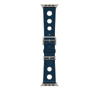 Ремешок Hermès для Apple Watch Ultra 49mm Scub’H Diving — синий (Bleu De Malte)