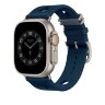 Ремешок Hermès для Apple Watch Ultra 49mm Scub’H Diving — синий (Bleu De Malte)