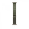 Apple Watch Ultra 3 49mm Titanium Case with Green Alpine Loop (L)